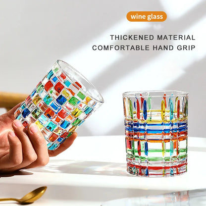 Verre à boire en cristal vintage