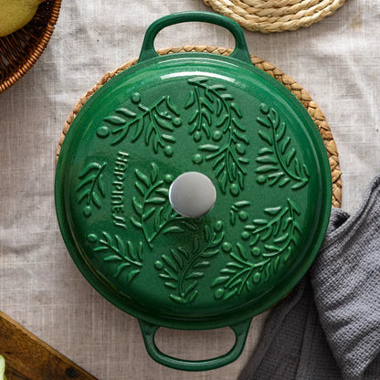 AuraDutch™ Enameled Cast Iron Dutch Oven