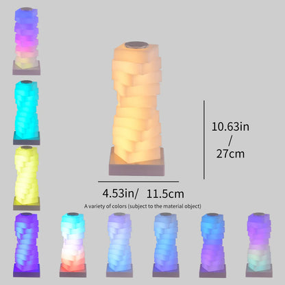 Modern RGB LED Touch Table Lamp