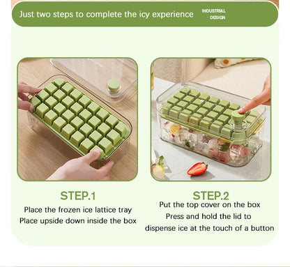 32 Grid Silicone Ice Cube Tray