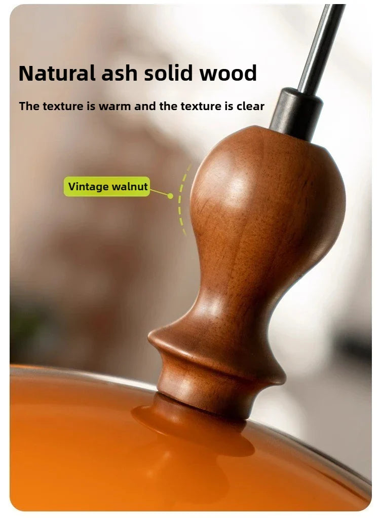 Amber Glow Dome Pendelleuchte