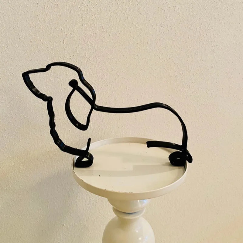 Decorative Metal Animal Sculpture