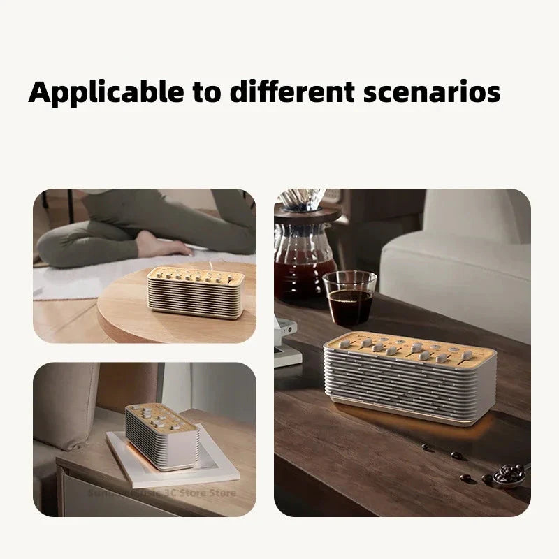 Enceinte Bluetooth à bruit blanc avec paysages sonores naturels