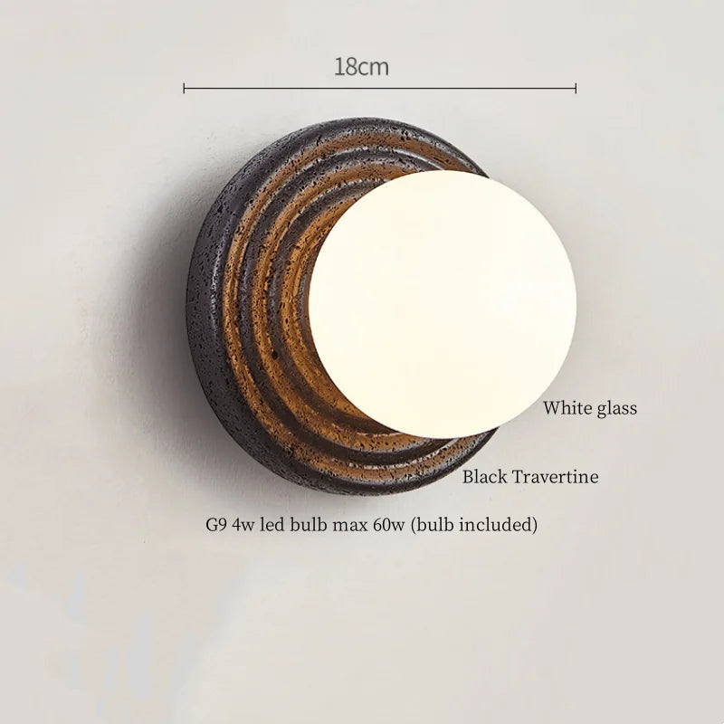 Eclipse Wave Sconce Light