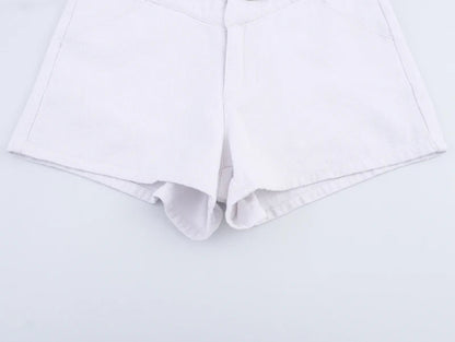 CrispAura Summer Cotton Shorts