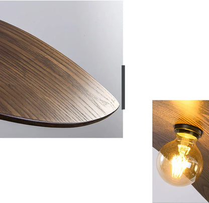 Möwe Holz Pendelleuchte