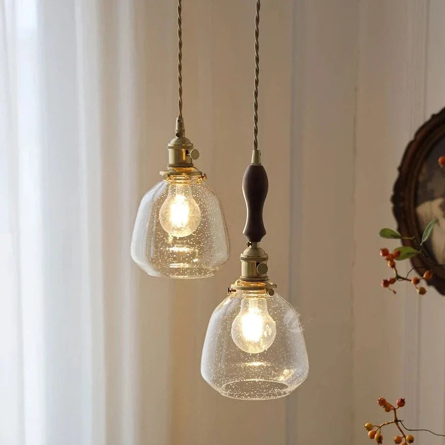 Lampada a sospensione vintage americana