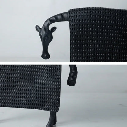 The Textured Block Animal Sculpture