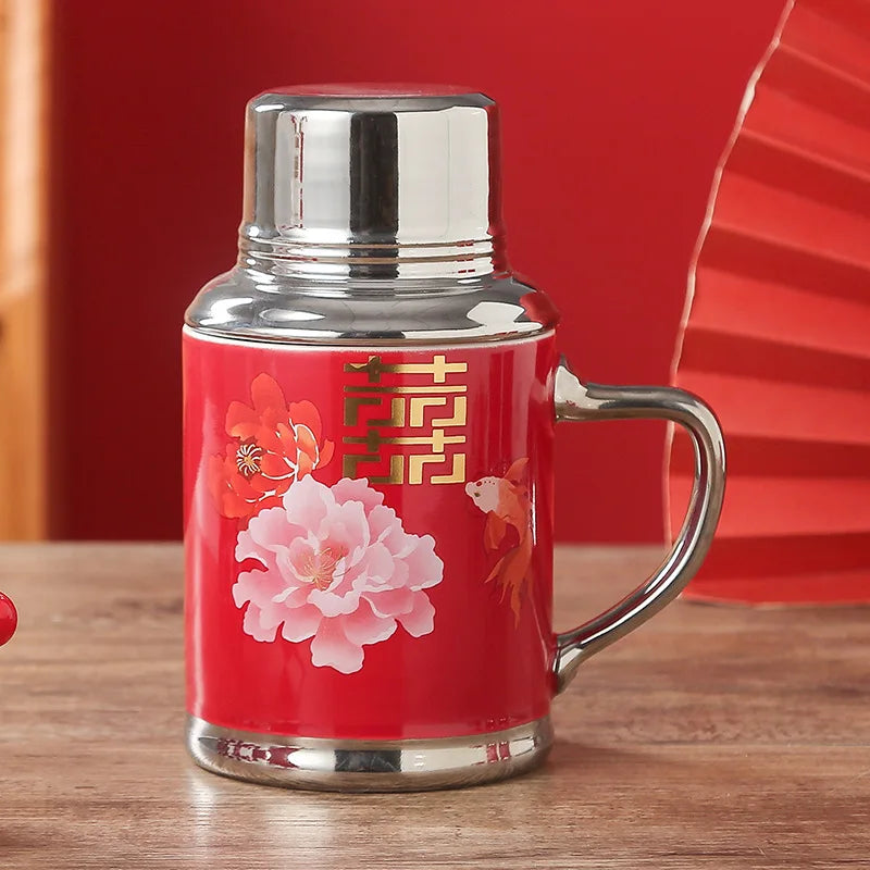 Thermos chinois vintage