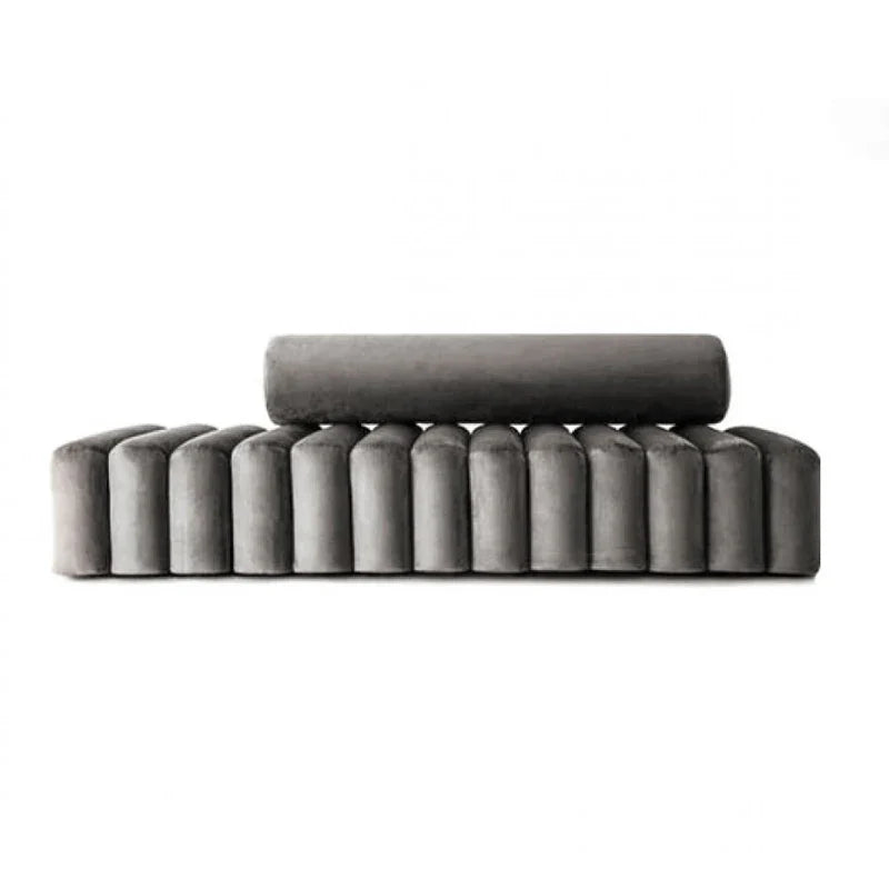 Ora Minimalist Design Velvet Sofa Bench