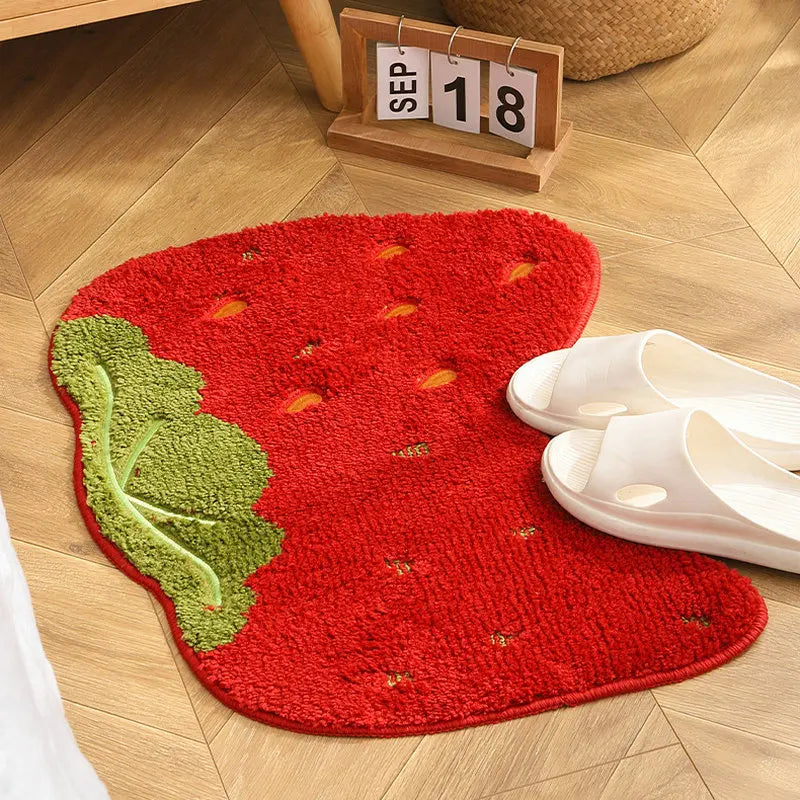 Fruit Shape Tufted Bath Mat