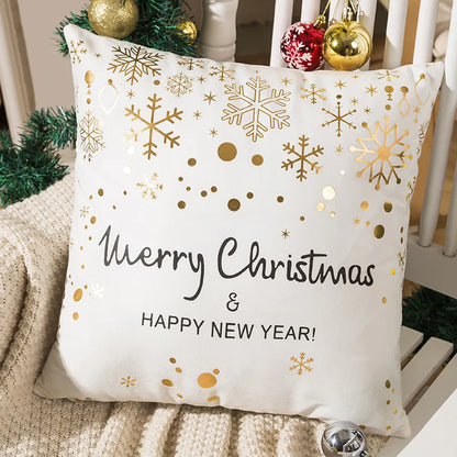 4 Pcs Christmas Cushion Covers