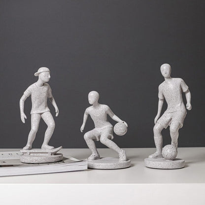 Dynamic Sports Player Figurine