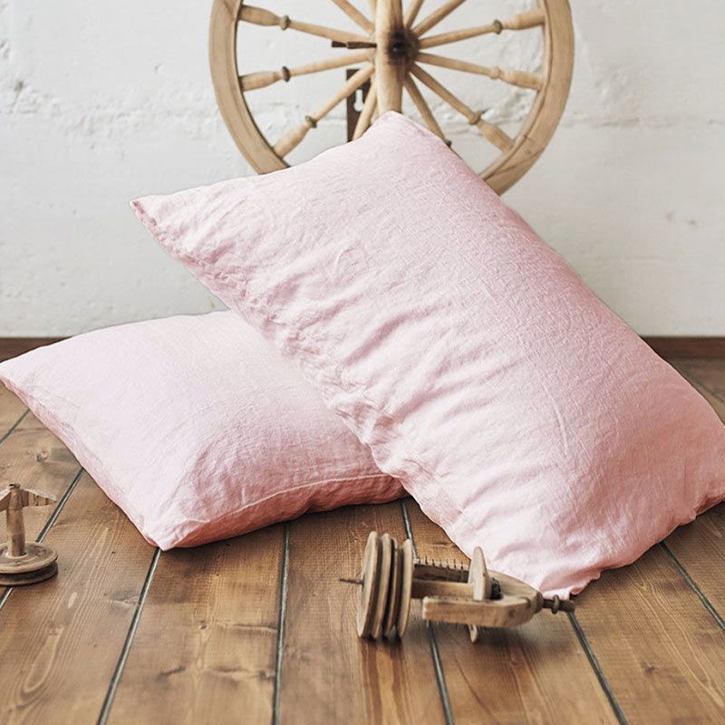 Pure Linen Throw Pillow Cases