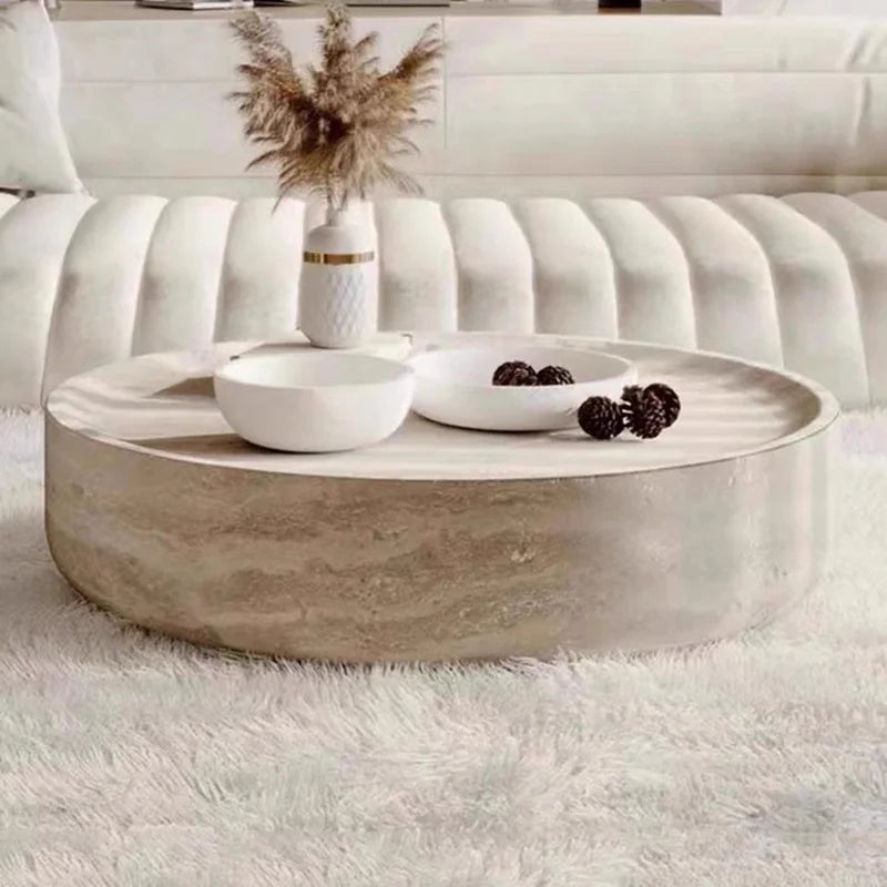 Minimalist Round Coffee Table