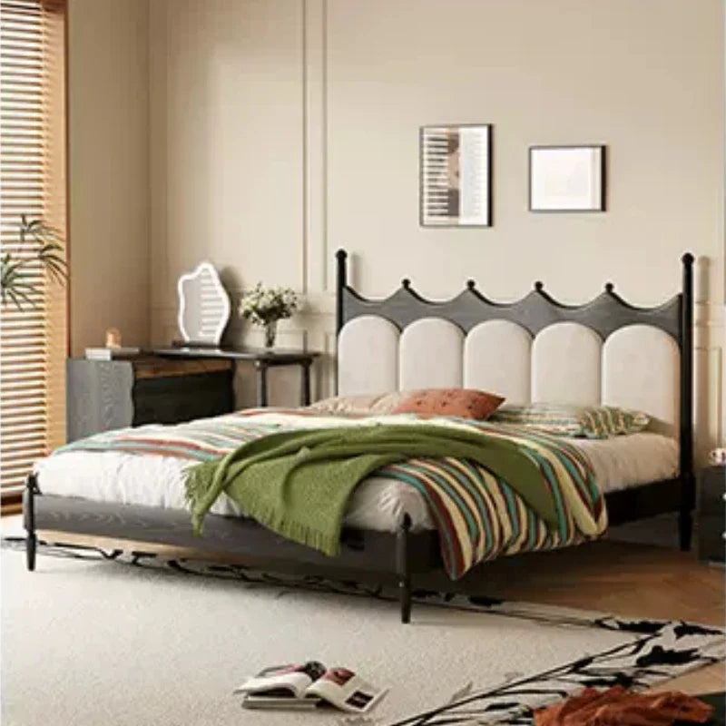 CrownRest™ Solid Wood Bed