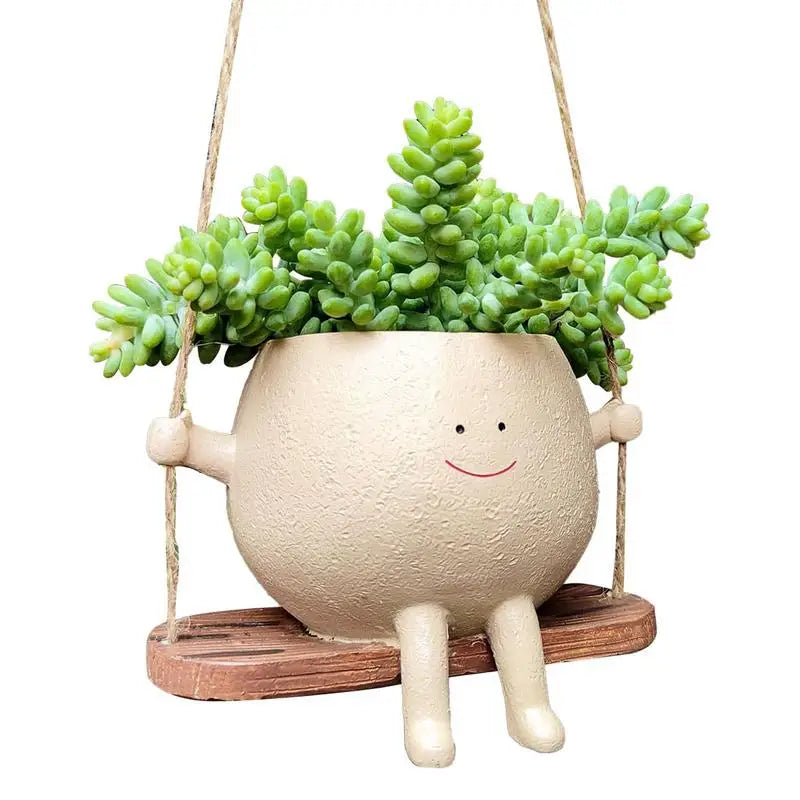 The Swinging Sprout Planter