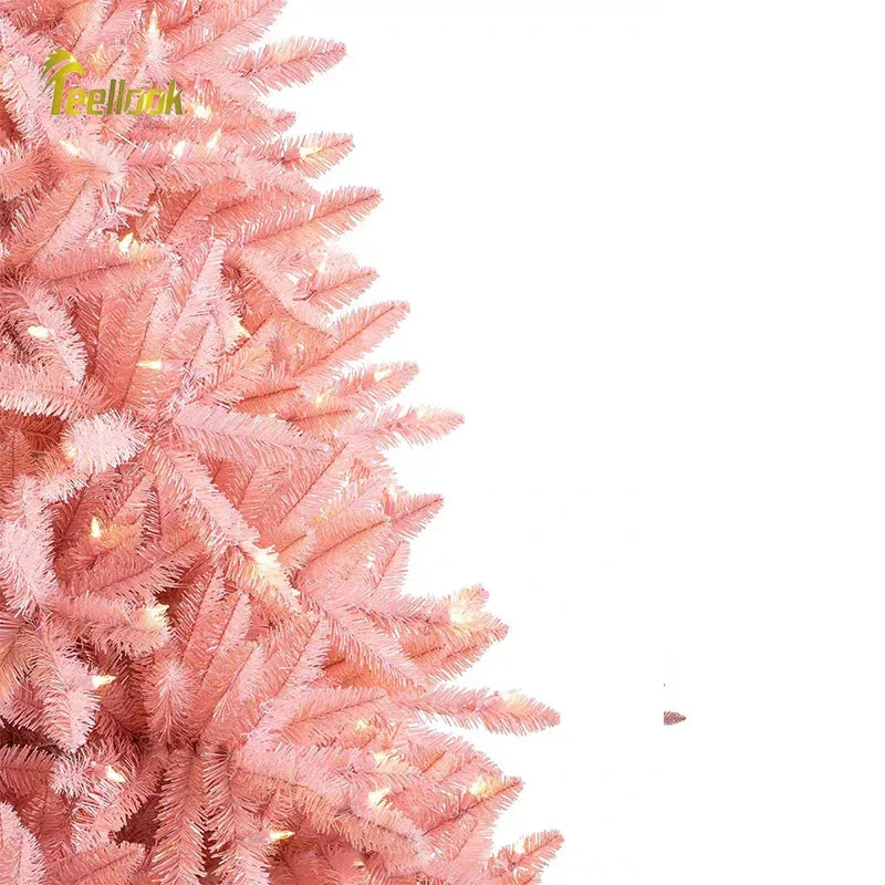 Pink Frost Christmas Tree