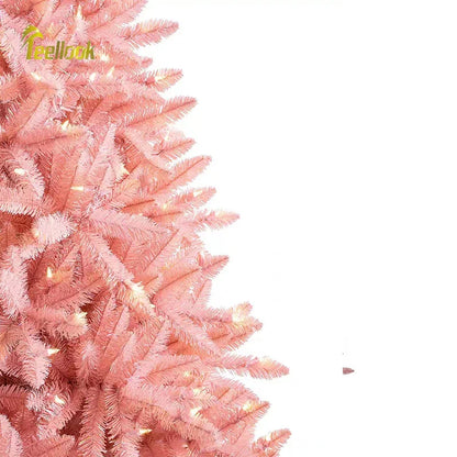 Pink Frost Christmas Tree