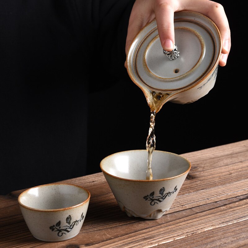 Japanese-Style Travel Tea Set