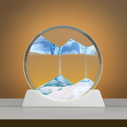 Moving Sand Table Lamp