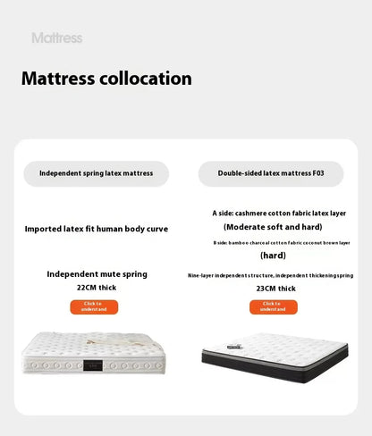 CrownRest™ Solid Wood Bed