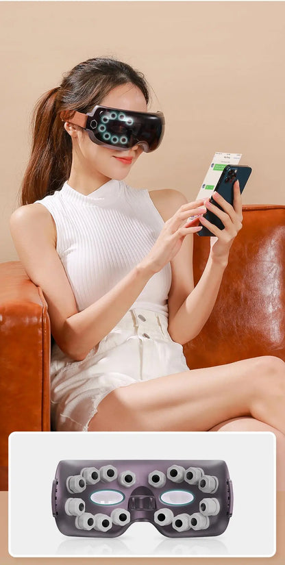 Intelligent Eye Massage Glasses