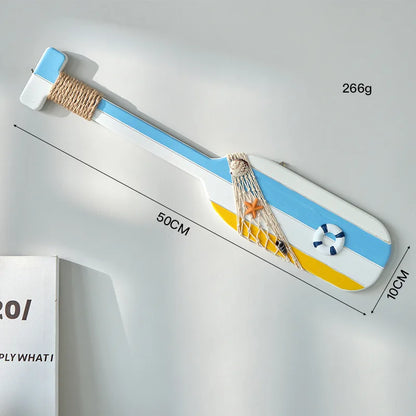 Nautical Wooden Oar Wall Decor