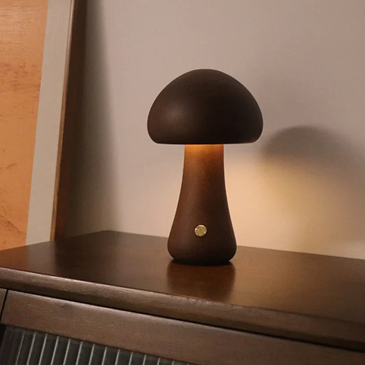 Cute Mushroom Bedside Lamp