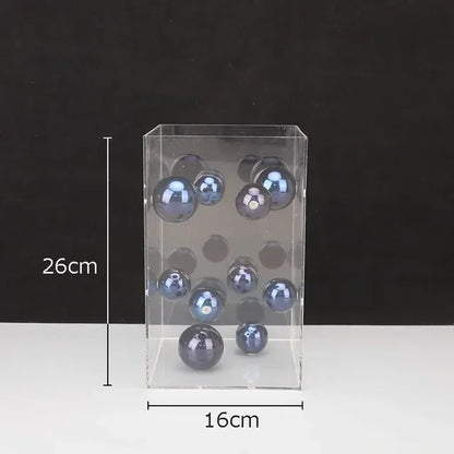 Modern Metal Ball Cube Ornament