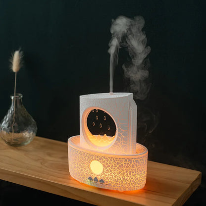Zen Rain Cloud Aroma Diffuser with LED Light