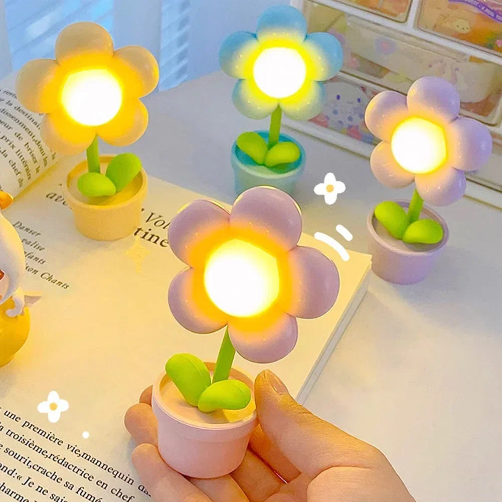 Mini LED Flower Night Light