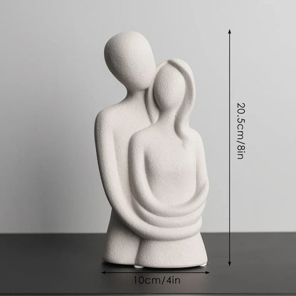 Nordic Abstract Couple Sculpture