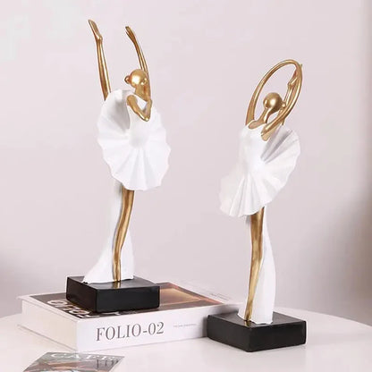 Nordic Style Ballet Dancer Sculpture