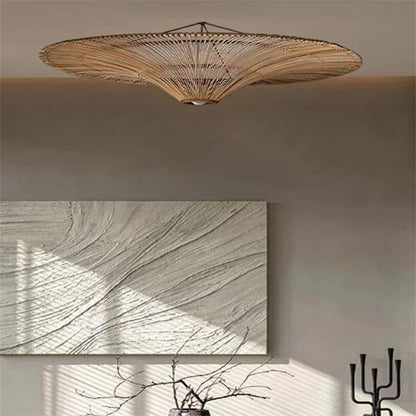 Luminaire Rattan Pendant Light