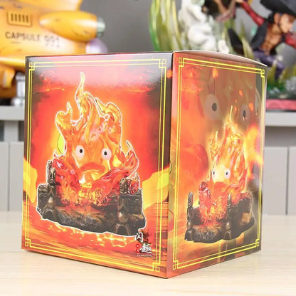 Cartoon Flame Figurine