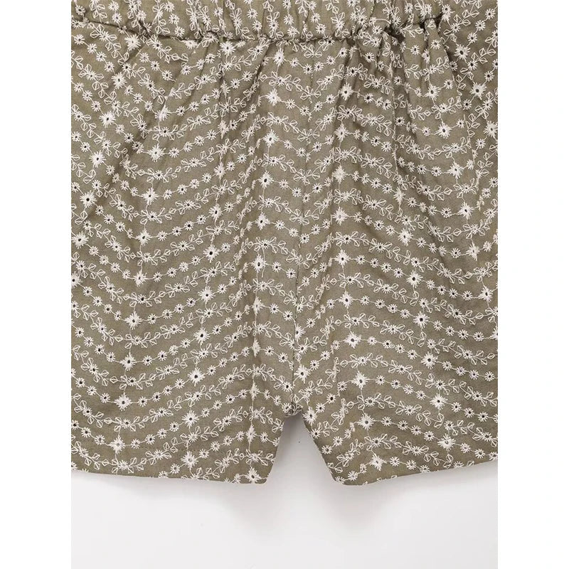 BloomEase Elastic Waist Shorts