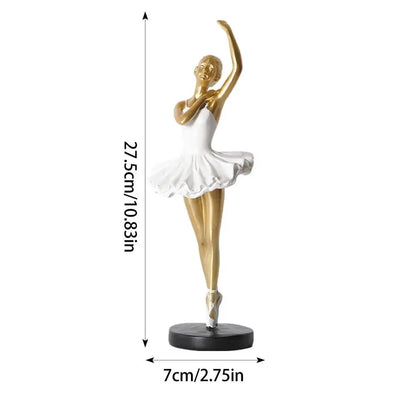 Abstract Ballet Girl Figurine