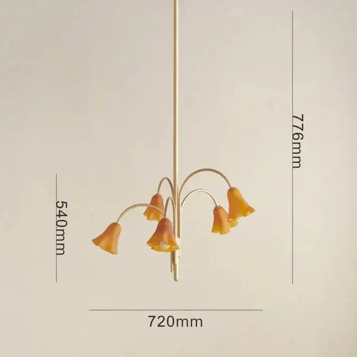 Willow Bloom Chandelier