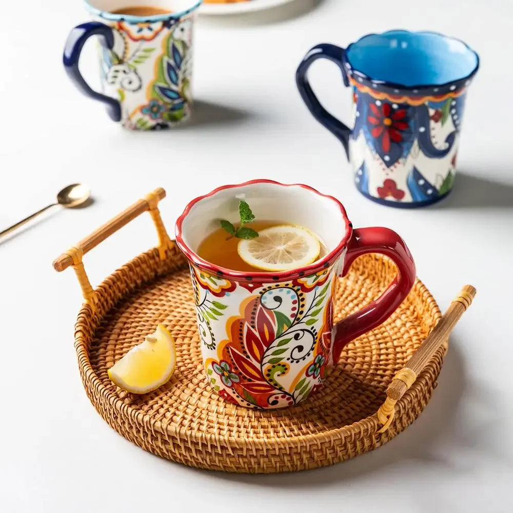 Tasse à café Fleurs de Bohême