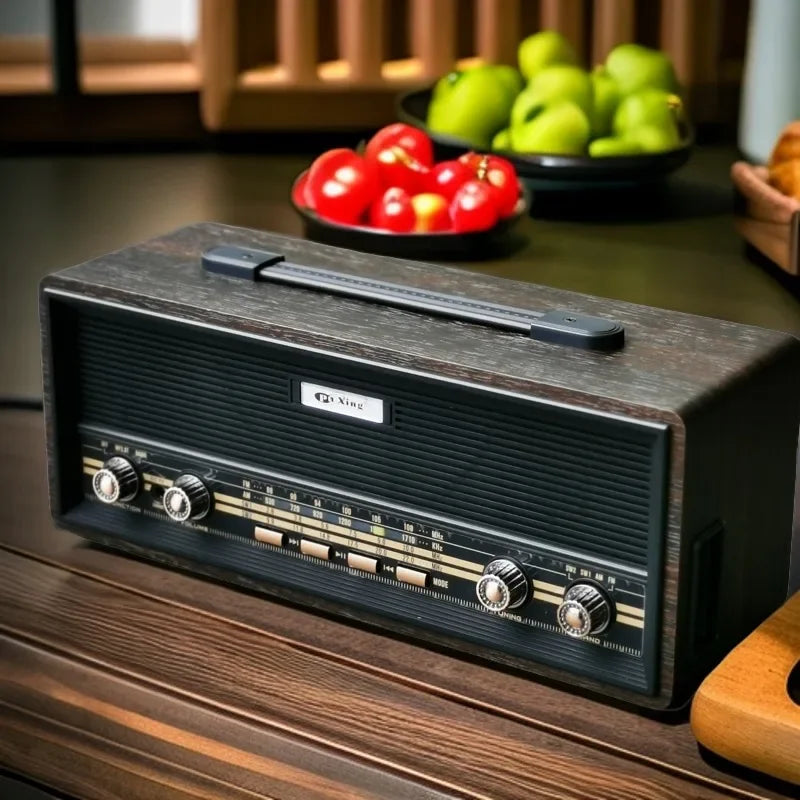 Vintage Wooden Bluetooth Speaker