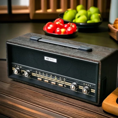 Vintage Wooden Bluetooth Speaker