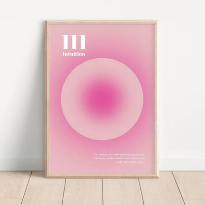 Aura Angel Numbers Wall Art