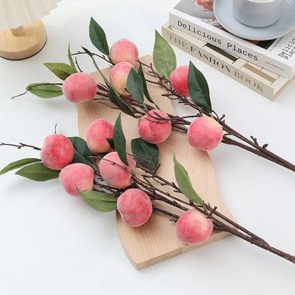 PeachBloss™ Faux Peach Branch
