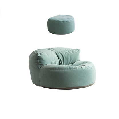 Chenille Bean Bag Pouf Chair Set