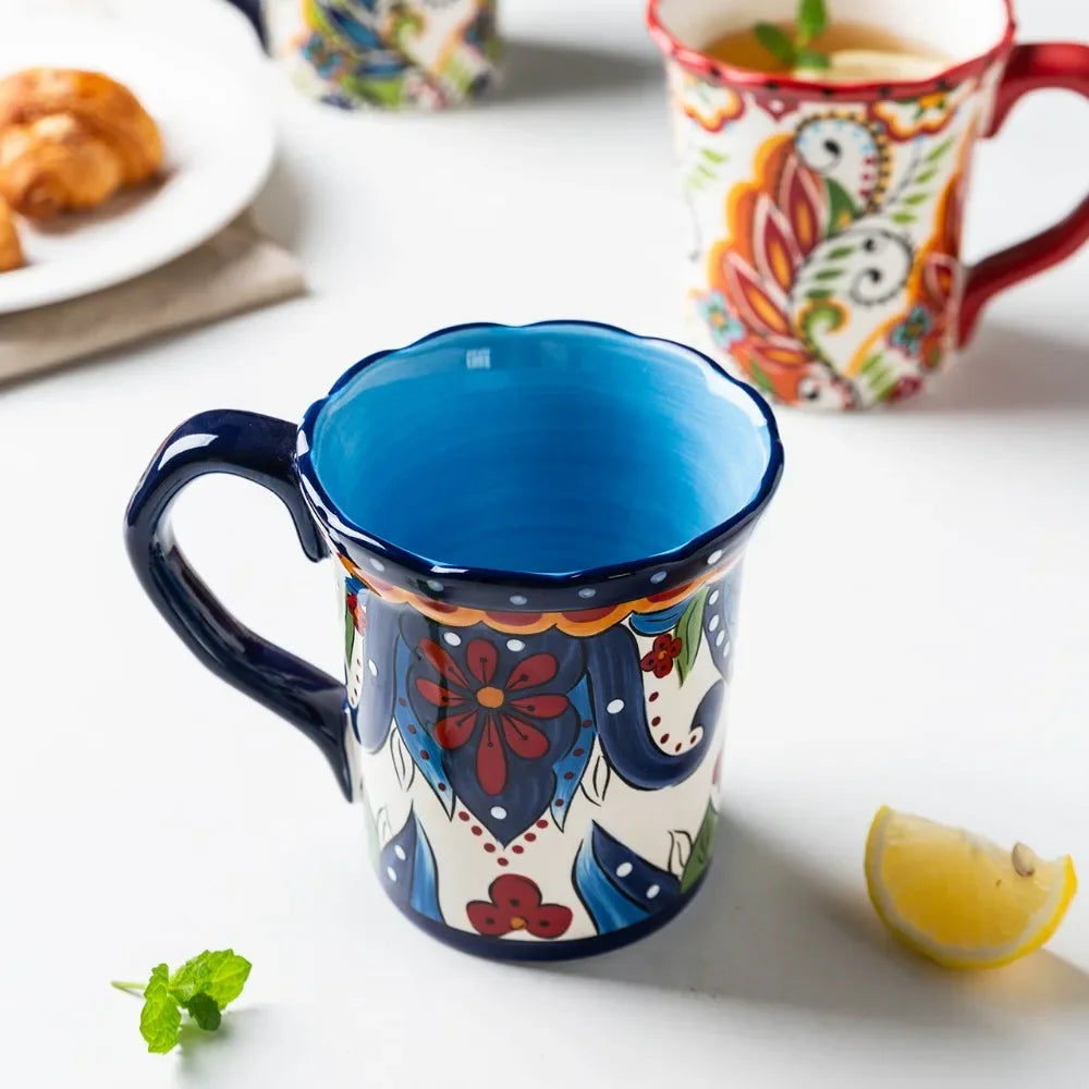 Tasse à café Fleurs de Bohême