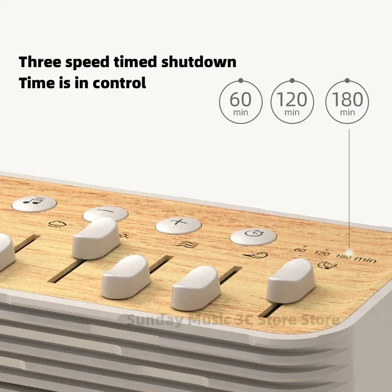 Enceinte Bluetooth à bruit blanc avec paysages sonores naturels