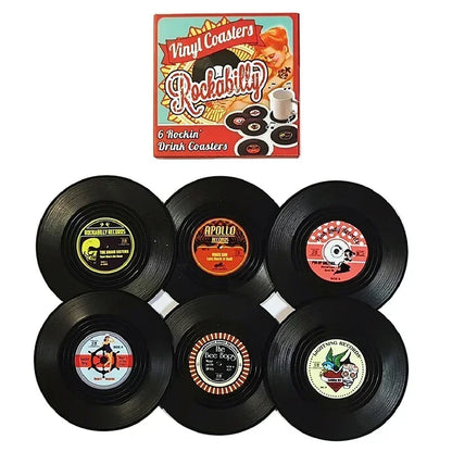 Vinyl Spin Coasters