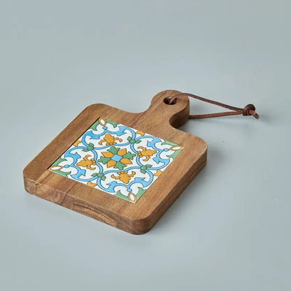 Arbora Wood Tiles Pot Mat