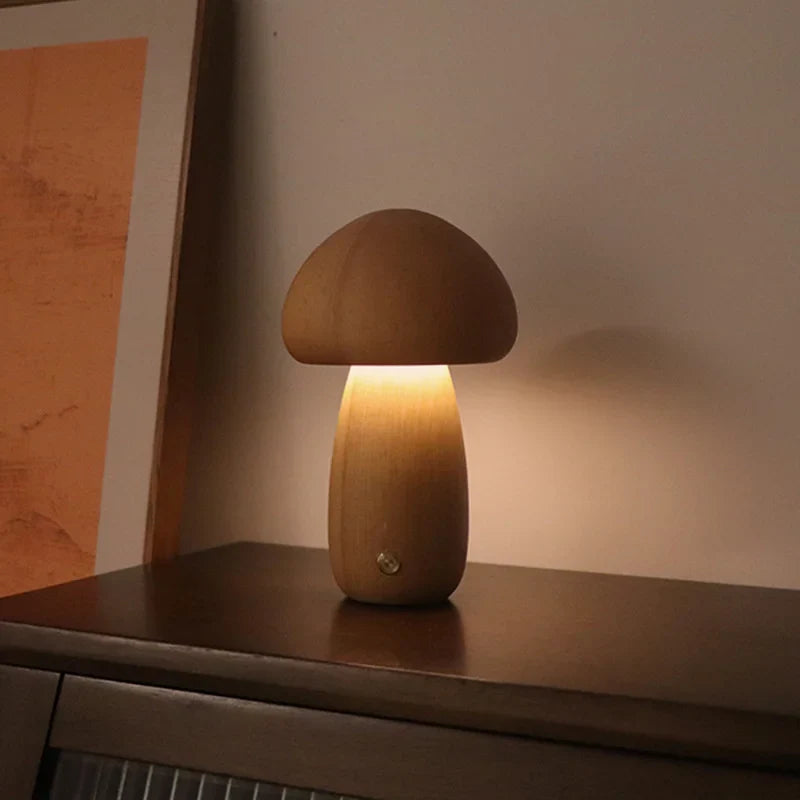 Cute Mushroom Bedside Lamp